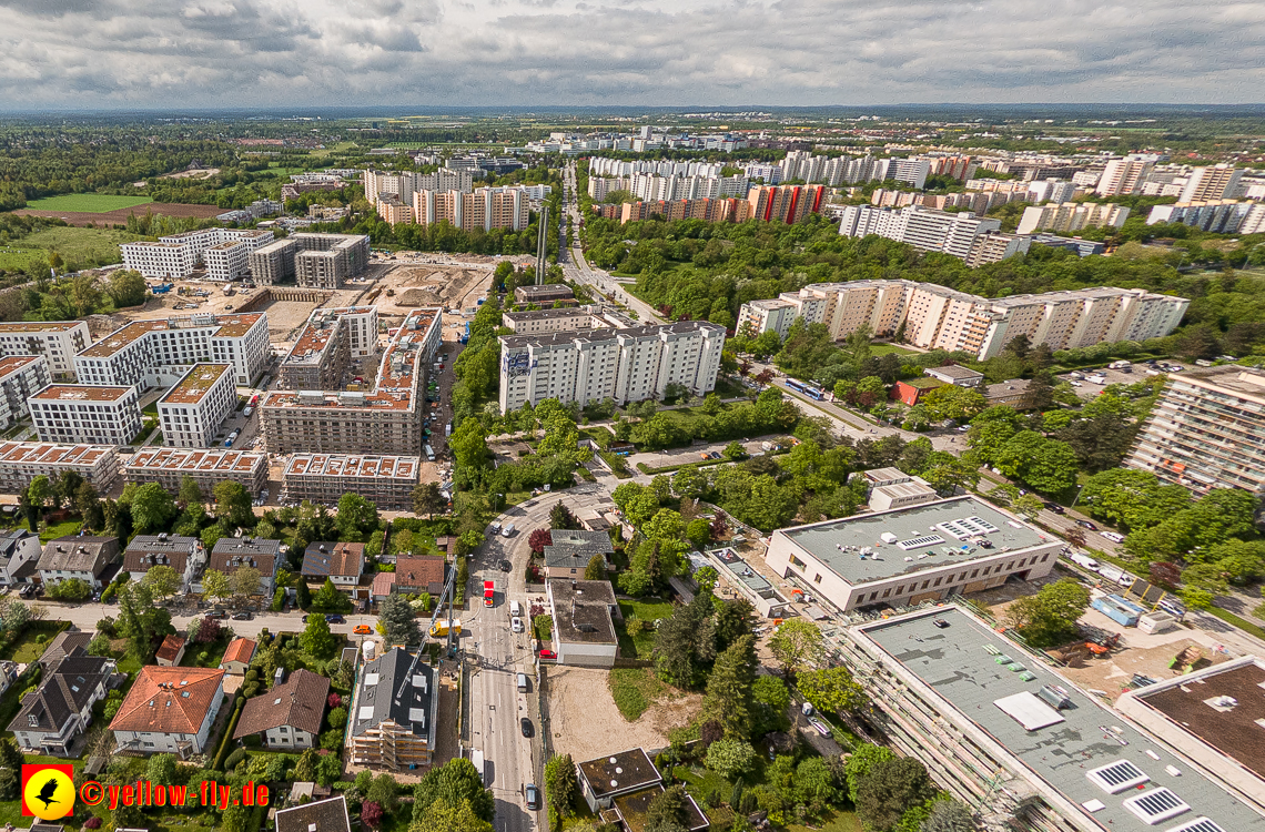 17.05.2023 - Graffiti des italienischen Künstlers Peeta in Neuperlach